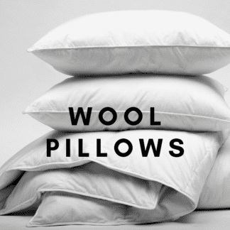 Pure wool filled pillows